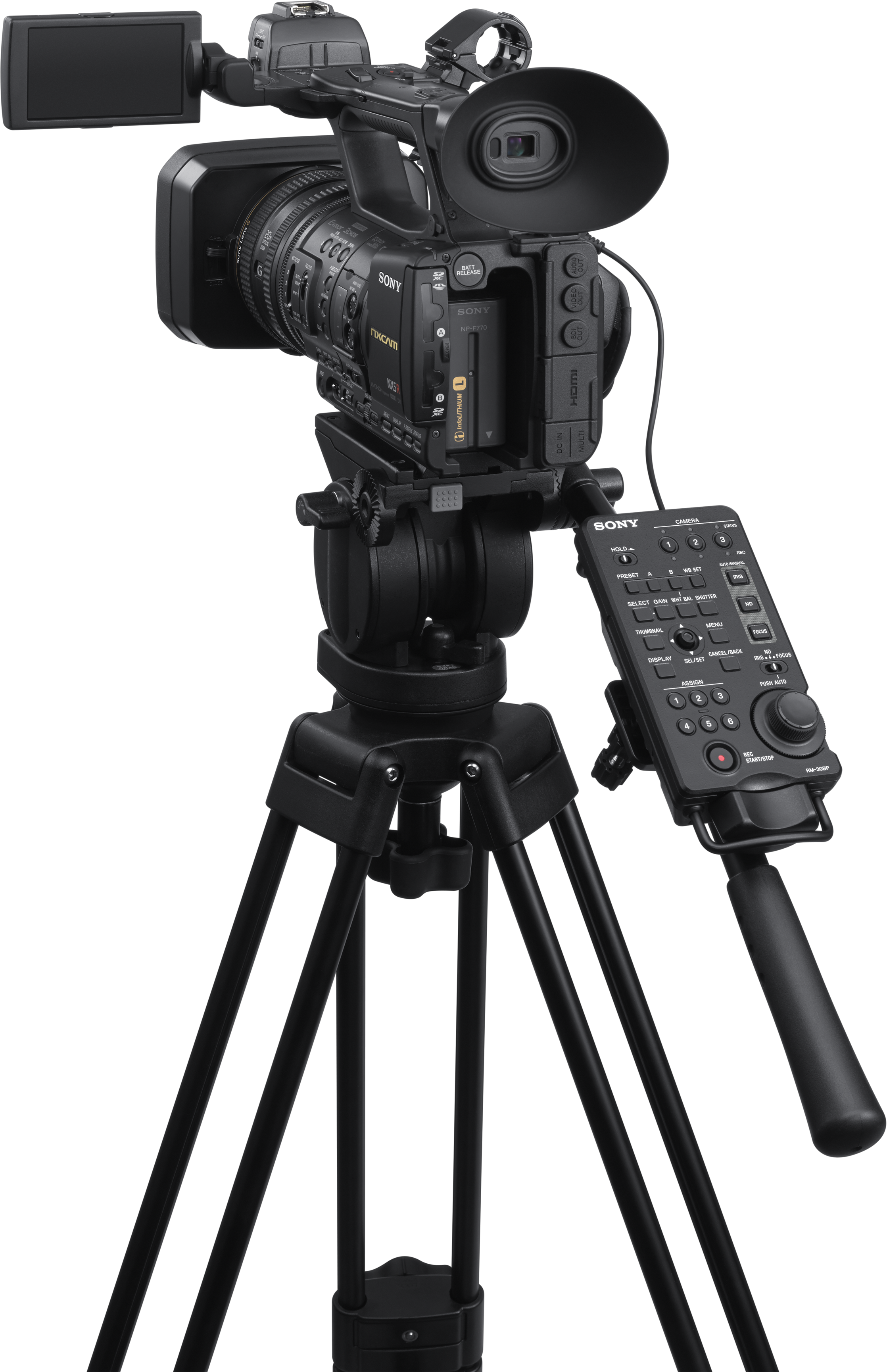 Sony Mcx500 2camkit Including Mcx500 With 1 X Rm 30bp 2 X Hxr Nx5r Vocas Sales Services Is Official Sony Dealer