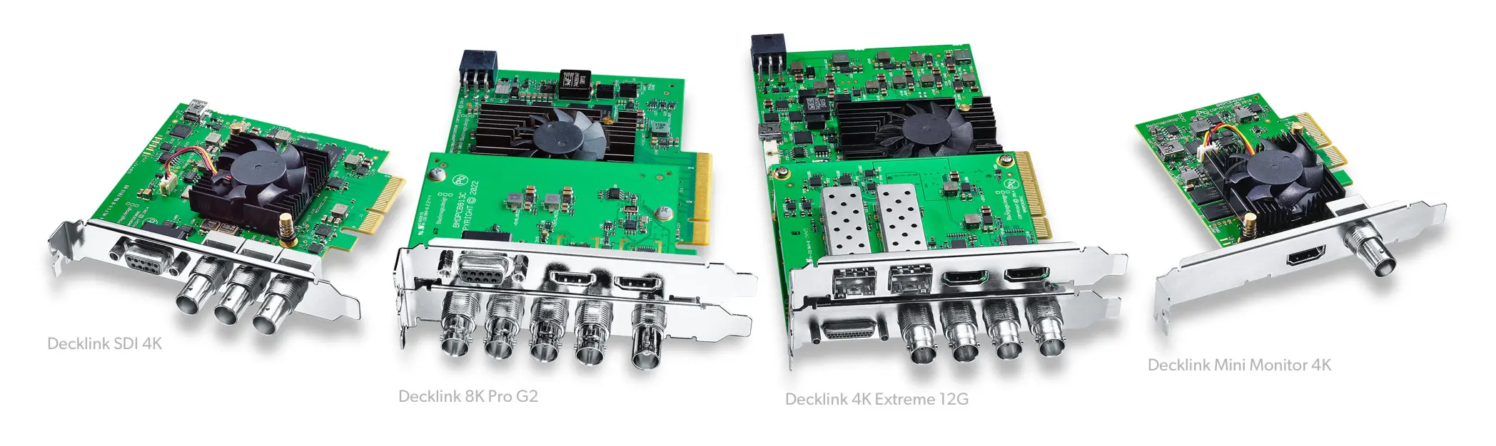 DeckLink family overview
