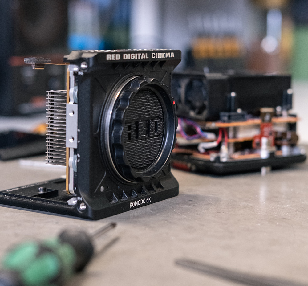 RED Komodo total disassembly